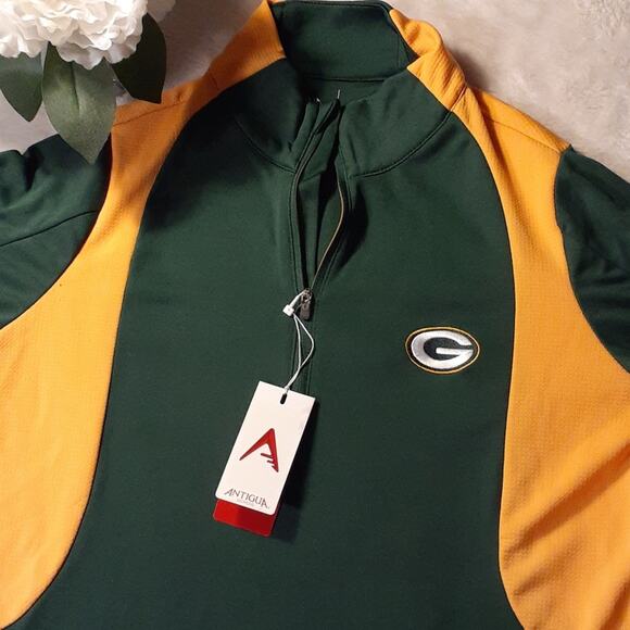GREEN BAY PACKERS Long Sleeve Top Sz Small Authentic NFL Sports Apparel w Tags - Picture 7 of 9